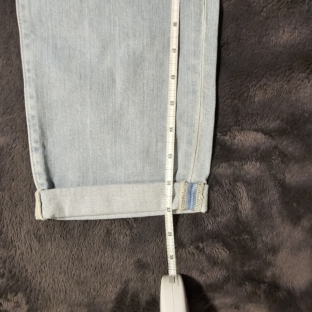 Hudson Jeans | NWOT | Natalie Mid Rise Crop Light Wash Distressed | Size 30 New - Picture 8 of 8